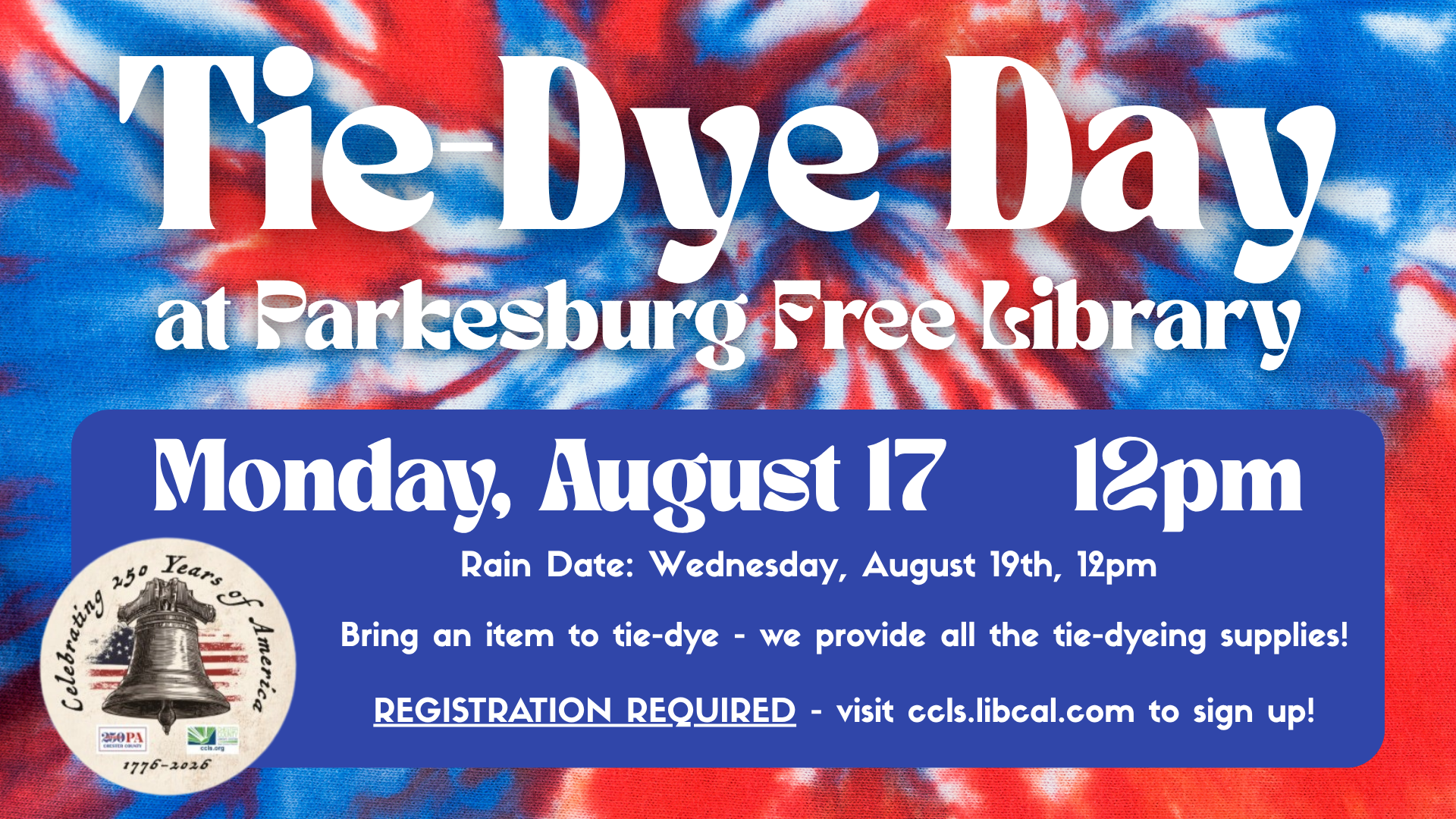 tie-dye day