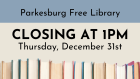 library closing at 1pm