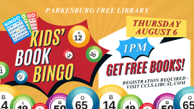 kids' book bingo